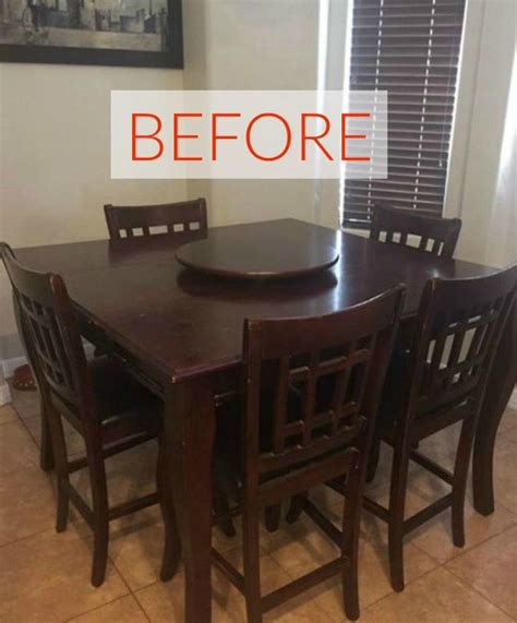 marble top table makeover